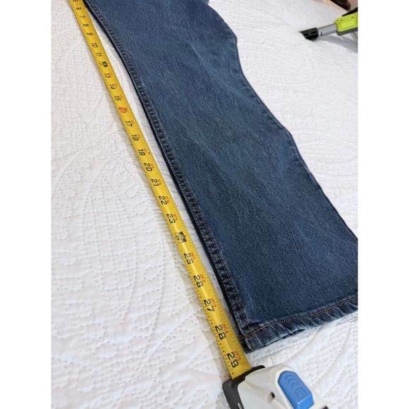 Dickies Mens Relaxed Fit Straight Leg Jeans Dark Wash Denim‎ Casual Pants - Picture 7 of 10